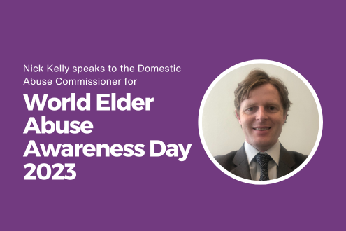 Hourglass speaks to the Domestic Abuse Commissioner for WEAAD 2023