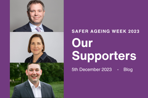 Safer Ageing Week 2023 - Our Supporters