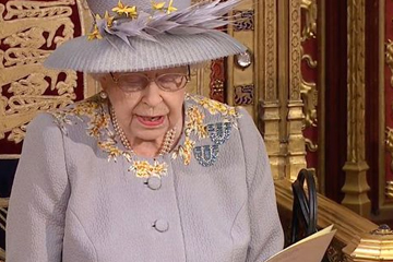 Hourglass response to the Queen's speech