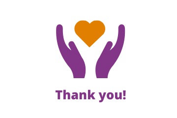 A huge thank you for your time and support