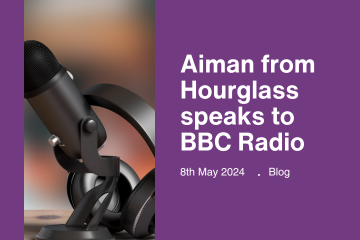 Aiman from Hourglass speaks to BBC Radio on the abuse of older people in South Asian Communities, EastEnders and more