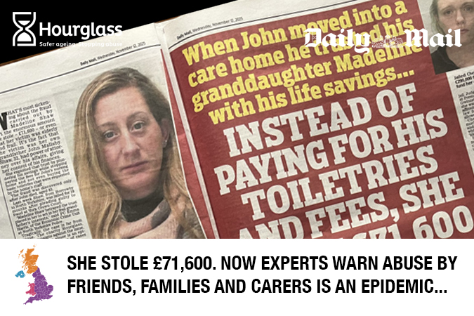 She stole £71,600