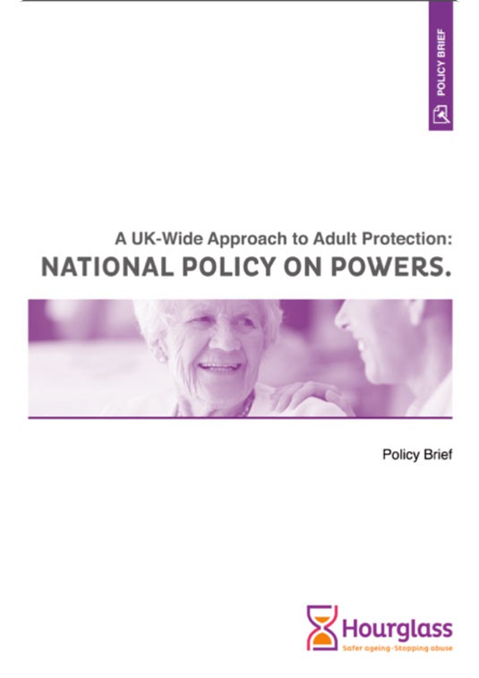 A UK-Wide Approach to Adult Protection: National policy on powers.